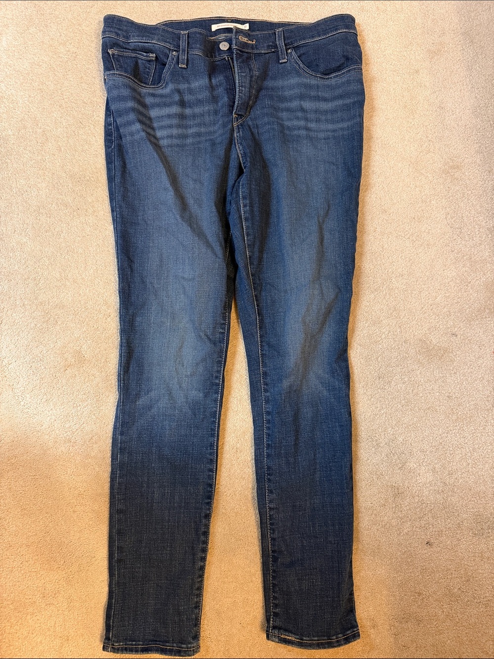 Levi's Dark Blue Shaping Skinny 311 Jeans for Women